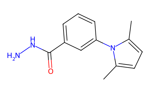 Benzoic acid, m-(2,5-dimethylpyrrol-1-yl)-, hydrazide 26165-65-1